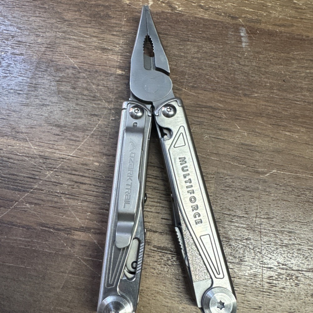 Ozark Trail Multiforce Premium 18-in-1 Multi-Tool Stainless Steel - NWOB